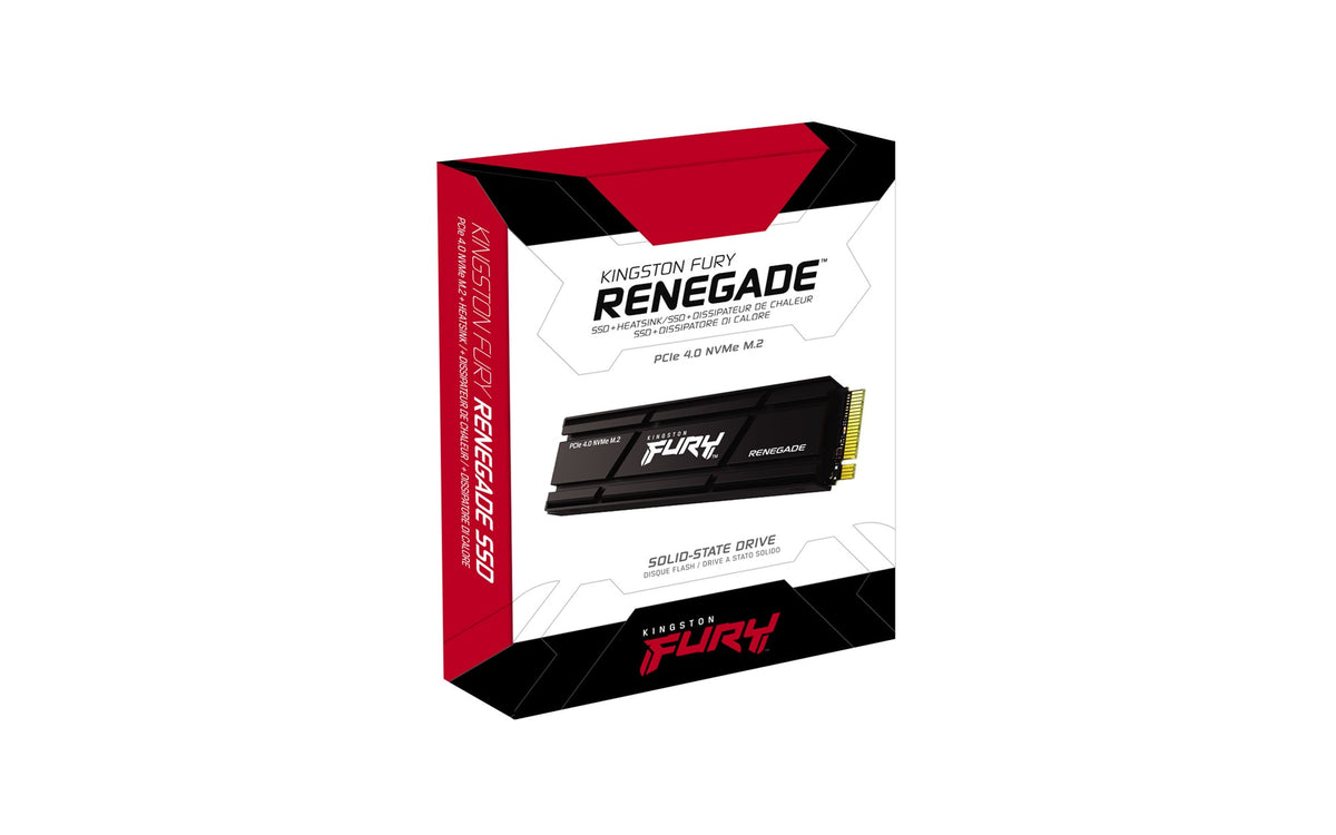 UNIDAD SSD M.2 KINGSTON 4TB (SFYRDK/4000G) NVME, PCI EXPRESS 4.0, FURY RENEGADE, 2280