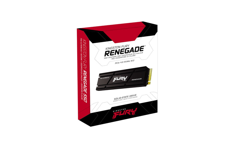 UNIDAD SSD M.2 KINGSTON 4TB (SFYRDK/4000G) NVME, PCI EXPRESS 4.0, FURY RENEGADE, 2280