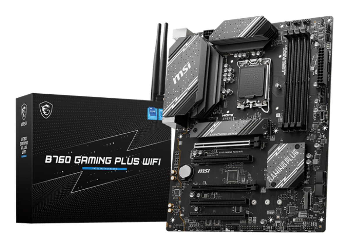 MOTHERBOARD MSI (B760 GAMING PLUS WIFI) SOCKET 170