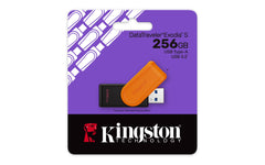 MEMORIA USB KINGSTON (DTXS/256GB) 256GB DATA TRAVELER EXODIA S, PLASTICA, NEGRO/NARANJA US
