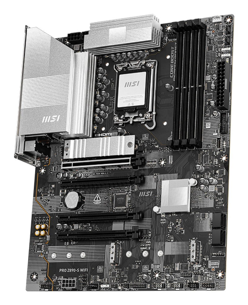 MOTHERBOARD MSI (PRO Z890-S WIFI) SOCKET 1851, 4*DDR5 9200, HDMI, DP, THUNDEBOLT, 4*M.2, A