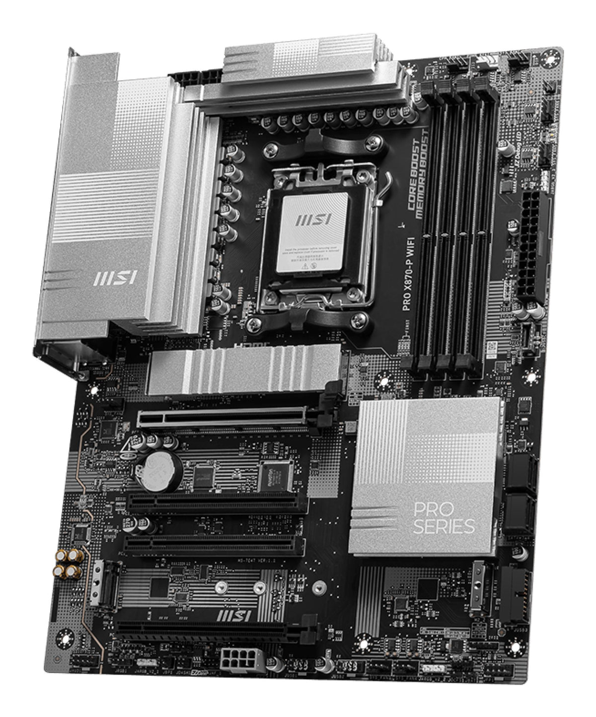 MOTHERBOARD MSI (PRO X870-P WIFI) SOCKET AM5, 4*DDR5 8200, 1*HDMI,1*USB-C, 3*M.2, ATX