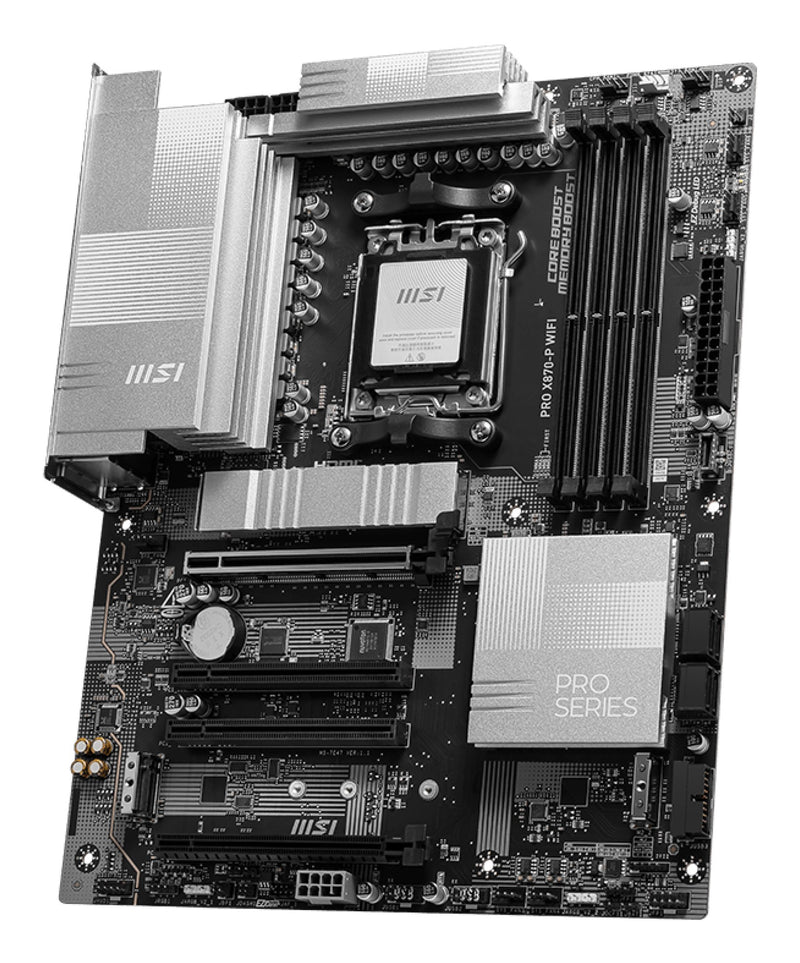 MOTHERBOARD MSI (PRO X870-P WIFI) SOCKET AM5, 4*DDR5 8200, 1*HDMI,1*USB-C, 3*M.2, ATX