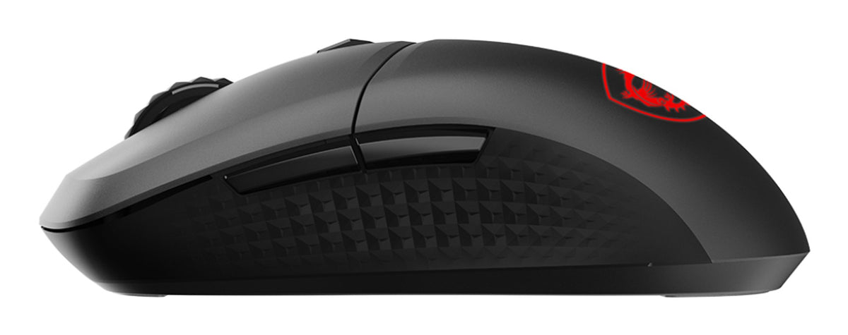 MOUSE INALAMBRICO MSI (VERSA 300 W) 8000DPI, TIPO C, 6 BOTONES NEGRO