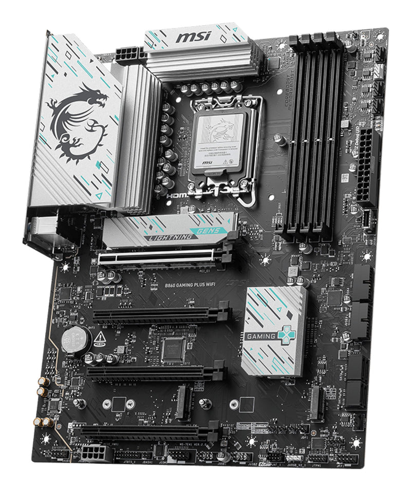 MOTHERBOARD MSI (B860 GAMING PLUS WIFI) SOCKET 1851, 4*DDR5 8800 MHZ, HDMI, DP, 3*M.2, ATX