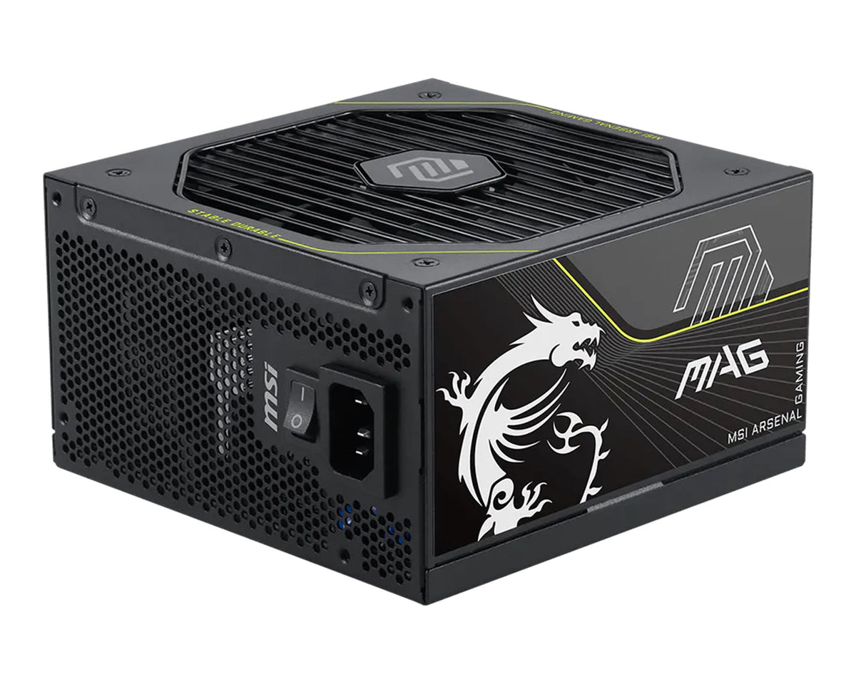 FUENTE DE PODER MSI (MAG A1000PLS PCIE5) 1000W, PC