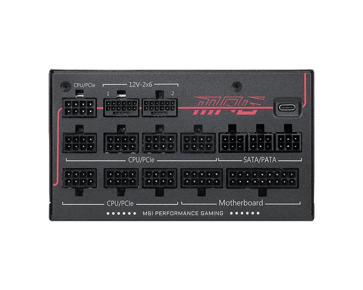 FUENTE DE PODER MSI (MPG AI1300TS PCIE5) 1300W, PC