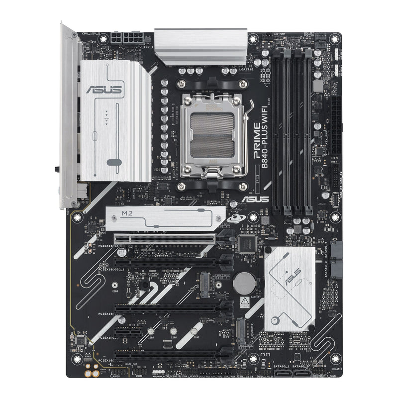 MOTHERBOARD ASUS (PRIME B840-PLUS WIFI-CSM) SOCKET AM5,4*DDR5,HDMI,DP,PCIE-4.0,WIFI6E, ATX