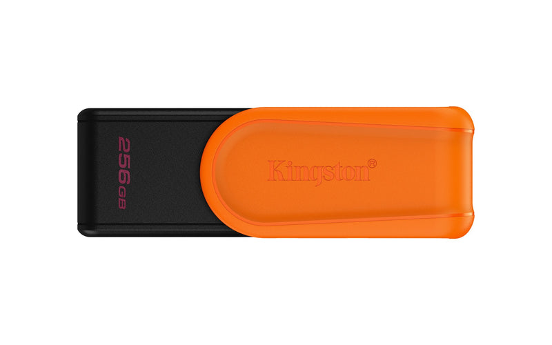 MEMORIA USB KINGSTON (DTXS/256GB) 256GB DATA TRAVELER EXODIA S, PLASTICA, NEGRO/NARANJA US