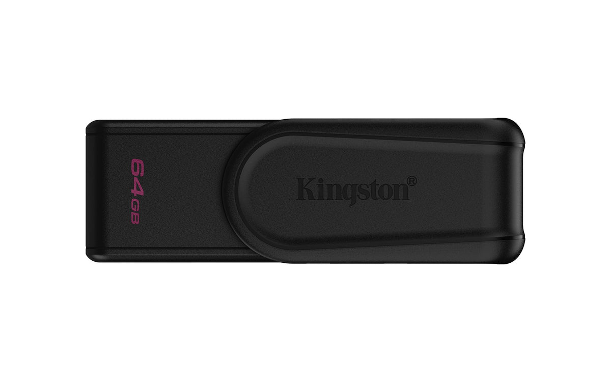 MEMORIA USB KINGSTON (DTXS/64GB) 64GB DATA TRAVELER EXODIA S, PLASTICA, NEGRO USB-A 3.0