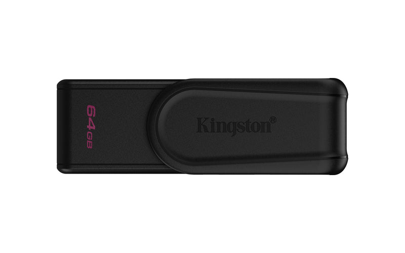 MEMORIA USB KINGSTON (DTXS/64GB) 64GB DATA TRAVELER EXODIA S, PLASTICA, NEGRO USB-A 3.0
