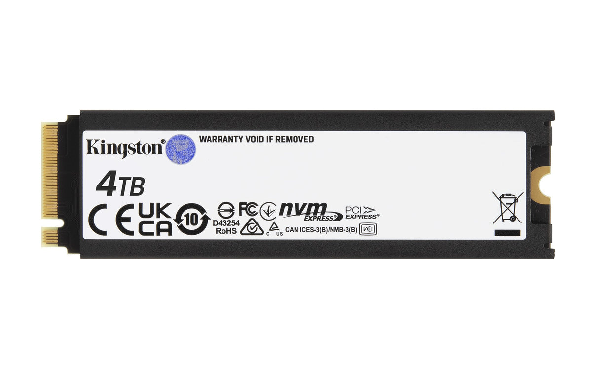 UNIDAD SSD M.2 KINGSTON 4TB (SFYRDK/4000G) NVME, PCI EXPRESS 4.0, FURY RENEGADE, 2280