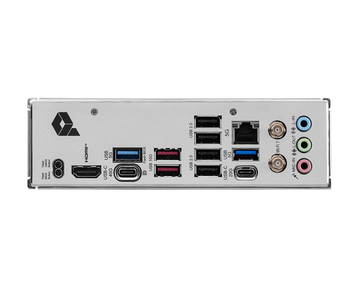 MOTHERBOARD MSI (PRO X870-P WIFI) SOCKET AM5, 4*DDR5 8200, 1*HDMI,1*USB-C, 3*M.2, ATX