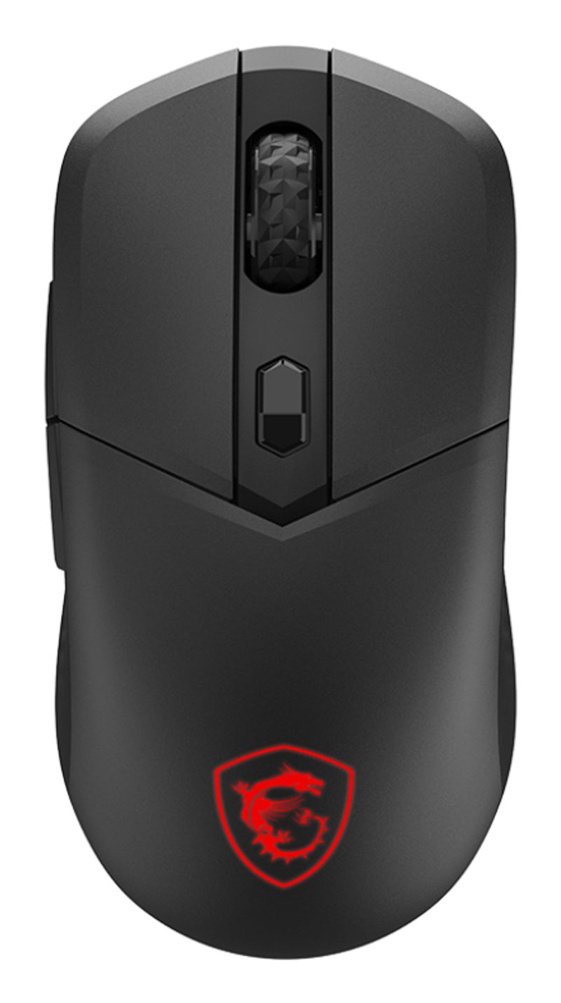 MOUSE INALAMBRICO MSI (VERSA 300 W) 8000DPI, TIPO C, 6 BOTONES NEGRO