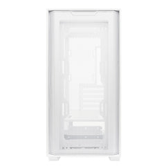 GABINETE ASUS (A21 ASUS CASE/WHT) BLANCO, VIDRIO TEMPLADO Y MALLA,SOPORTA BTF, MT, S/FUENT