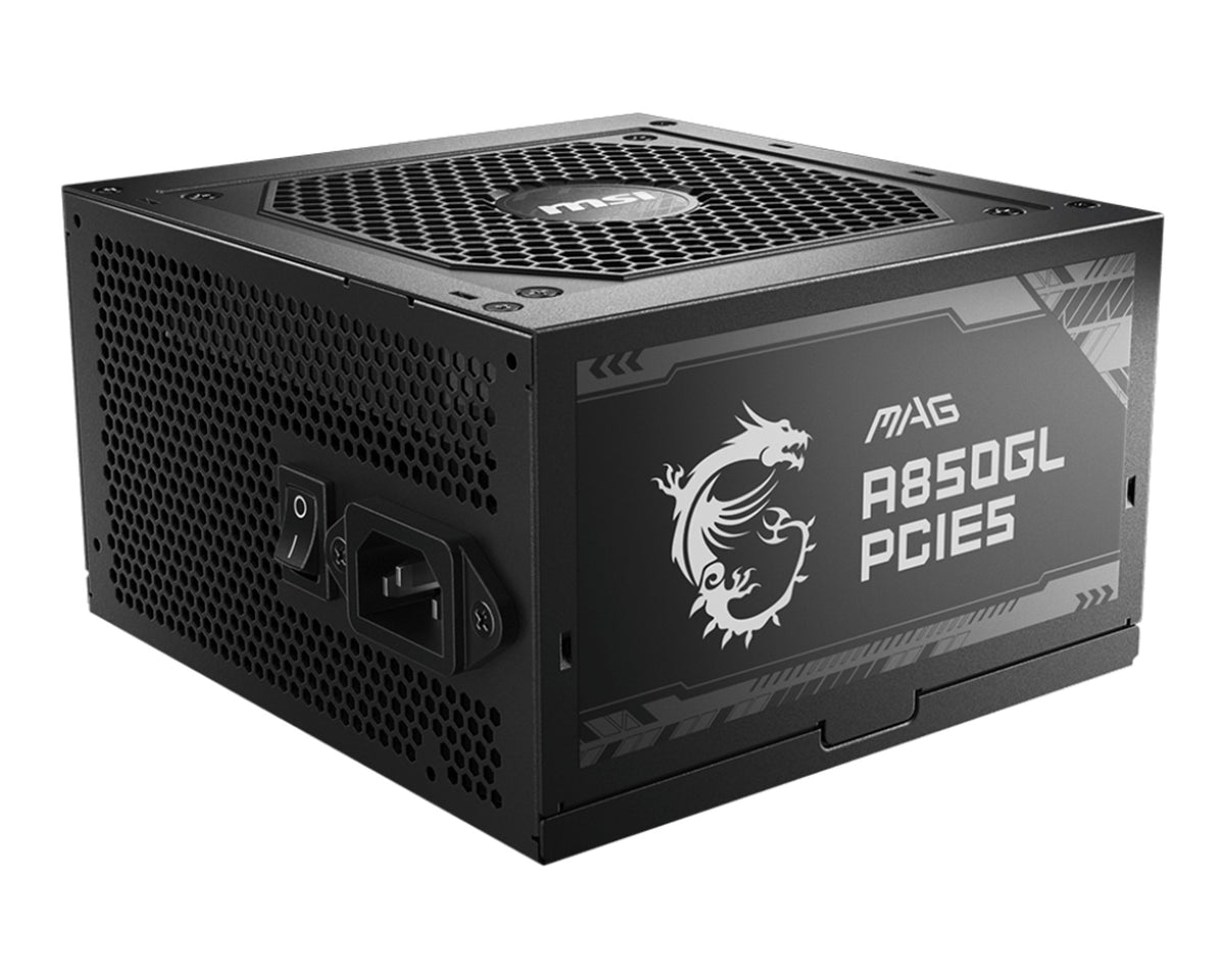 FUENTE DE PODER MSI (MAG A850GL PCIE5) 850W, PCI 5