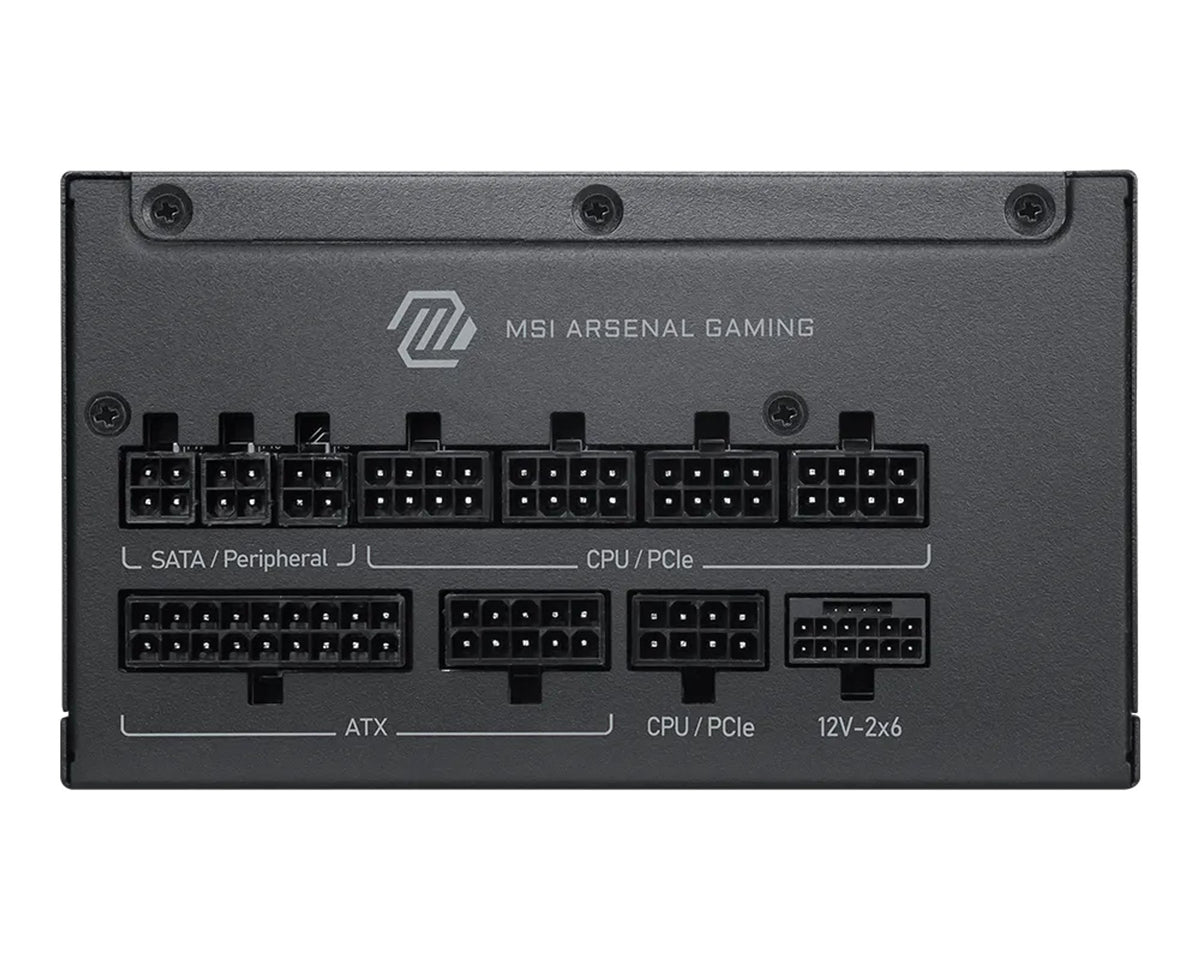 FUENTE DE PODER MSI (MAG A1000PLS PCIE5) 1000W, PC