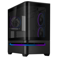 GABINETE ASUS PRIME AP202 TG ARGB BLACK