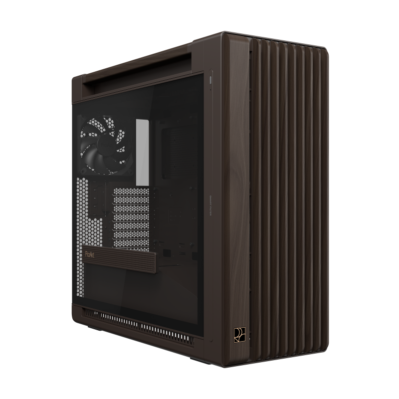 GABINETE ASUS PROART PA602 WALNUT WOOD RETRO BROWN