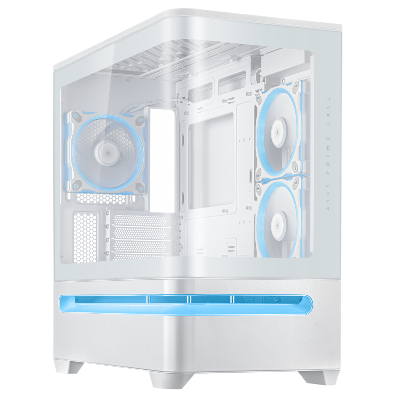 GABINETE ASUS PRIME AP202 TG ARGB WHITE