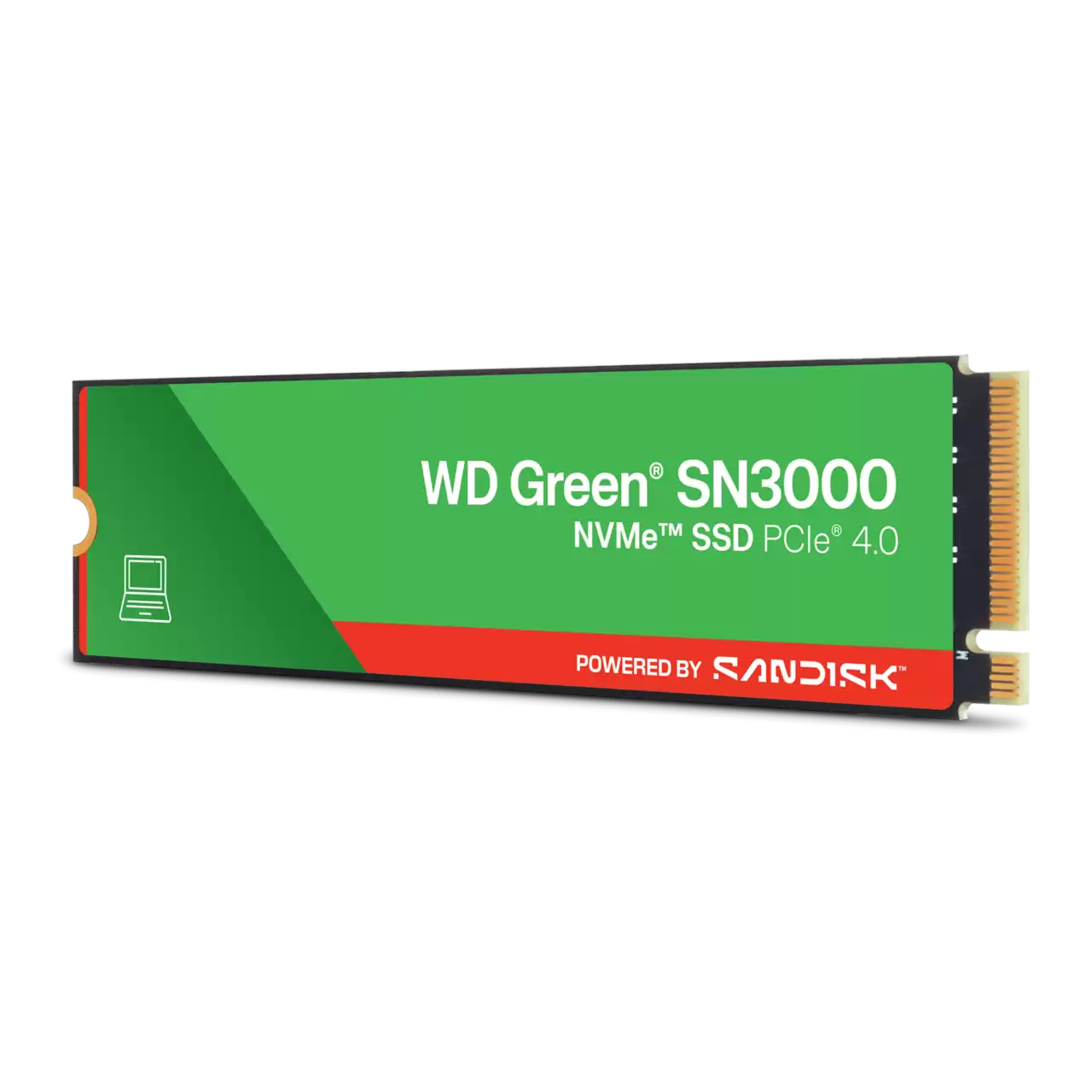UNIDAD SSD M.2 WD 500GB (WDS500G4G0E) GREEN SN3000