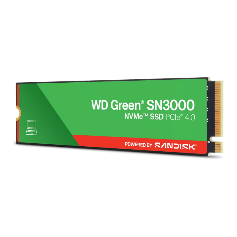 UNIDAD SSD M.2 WD 500GB (WDS500G4G0E) GREEN SN3000-1